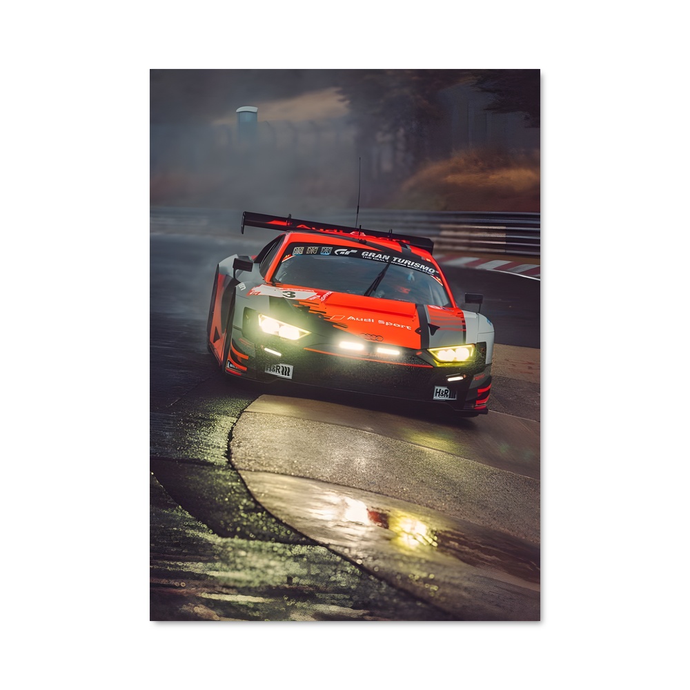 Poster Nuit Glissante